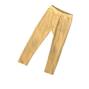 Hanna Andersson Bright Basics Yellow Leggings 5